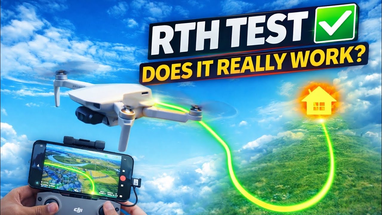 DJI Mini 4K Return To Home Test | Stability & Accuracy Checked