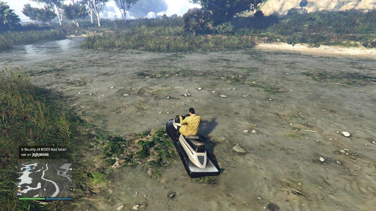 Oh no 😮 My jet stuck in mud GTAV