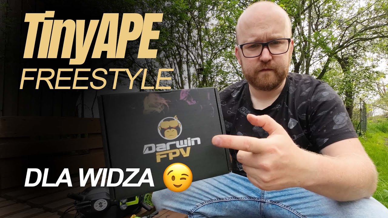 Toothpick z kamerą poniżej tysiaka ! 🤯 DarwinFPV TinyApe FREESTYLE + KONKURS! Dron za free