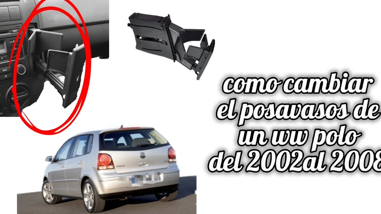 Como cambiar el posavasos de un Volkswagen polo (muy fácil)