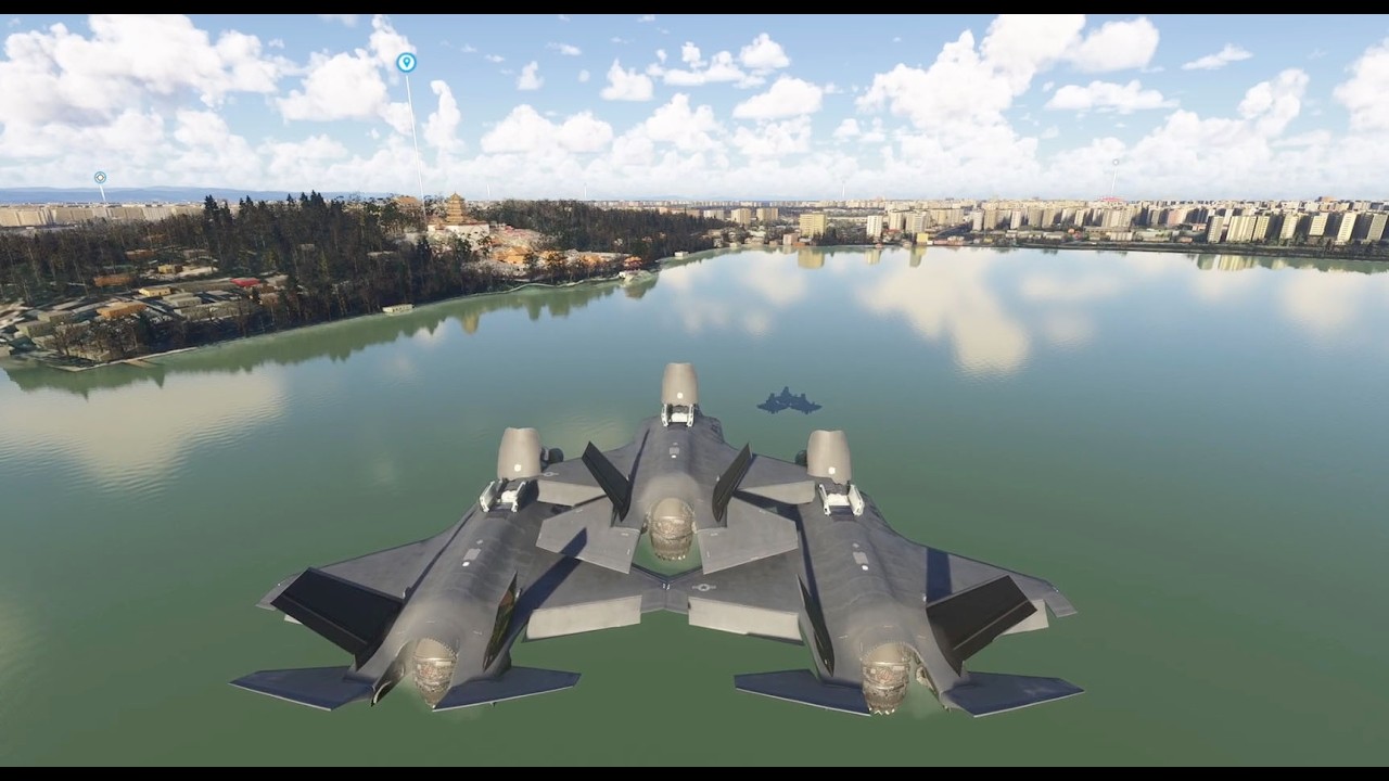 [MSFS2024] Flying F-35B in Close Formation