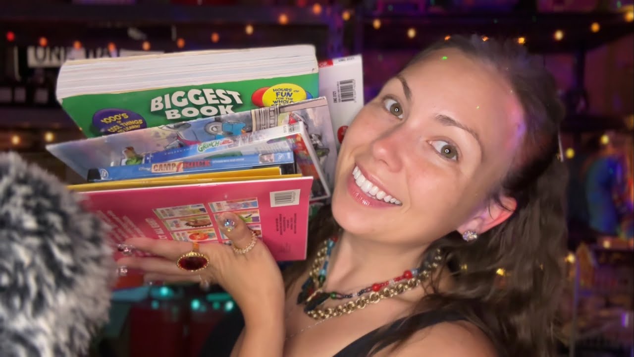 asmr/ collective HAUL💜⛈️ (thunder, tapping, whispering)