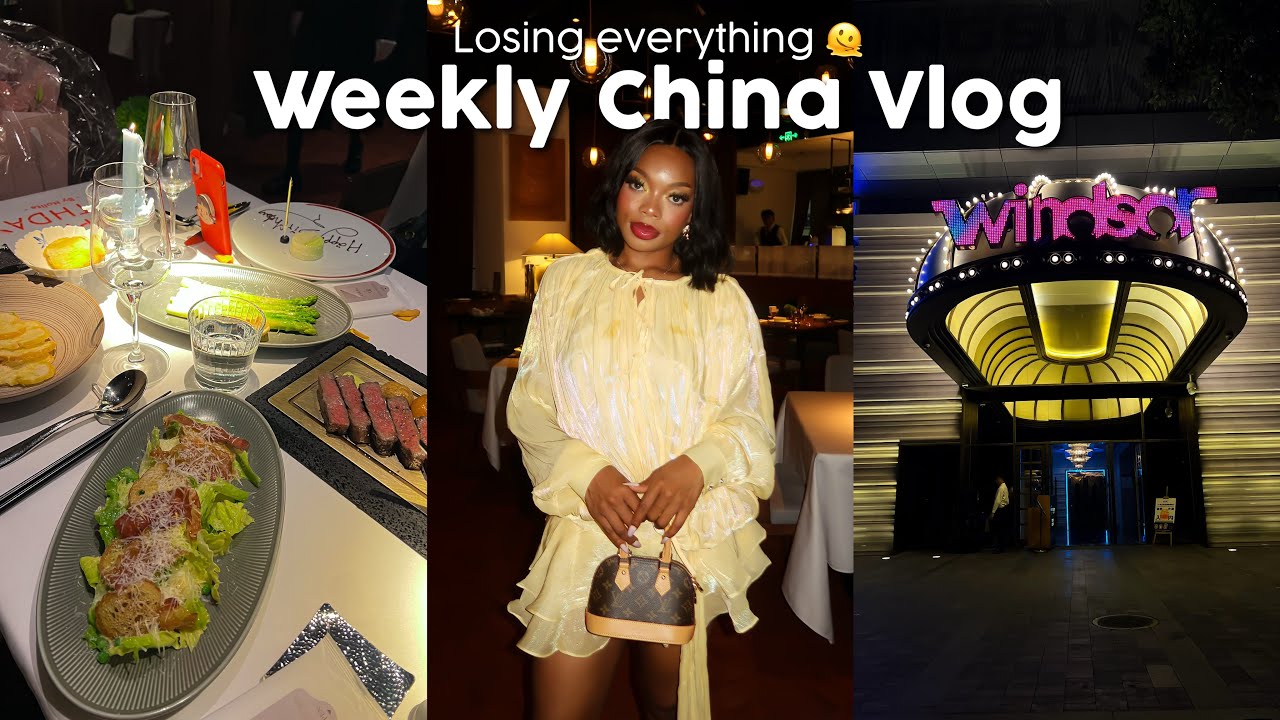 VLOG| losing EVERYTHING in china!,saying goodbyes, gym girl era, girls night out, shopping & more 