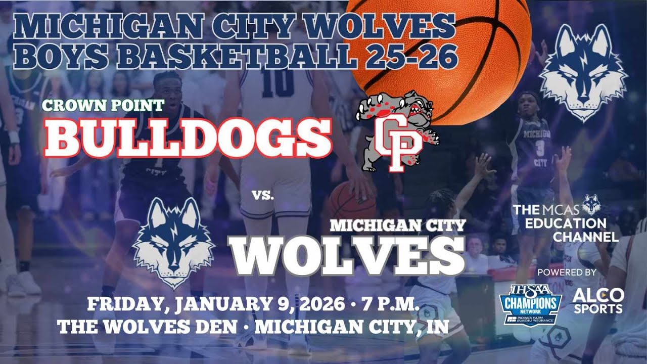 Michigan City High School Boys Basketball vs Crown Point High School