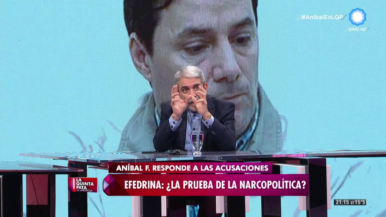 Aníbal Fernández en La quinta pata
