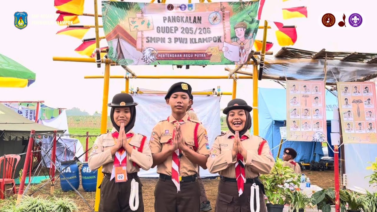 JUARA 2 VLOG JAMBORE III KWARTIR RANTING PURWAREJA KLAMPOK 2025 || Pangkalan SMPN 3 PWJ KLAMPOK
