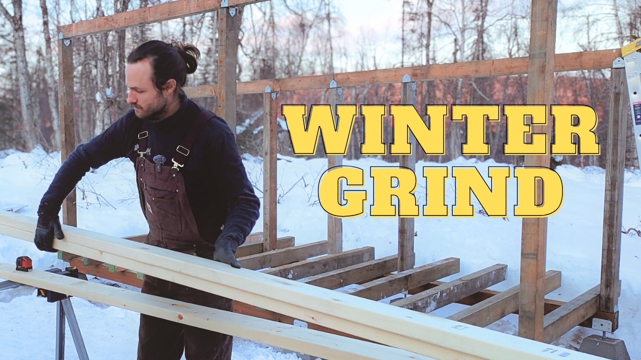 Building Off Grid in Alaska's Winter Takes a Toll〈EP31〉