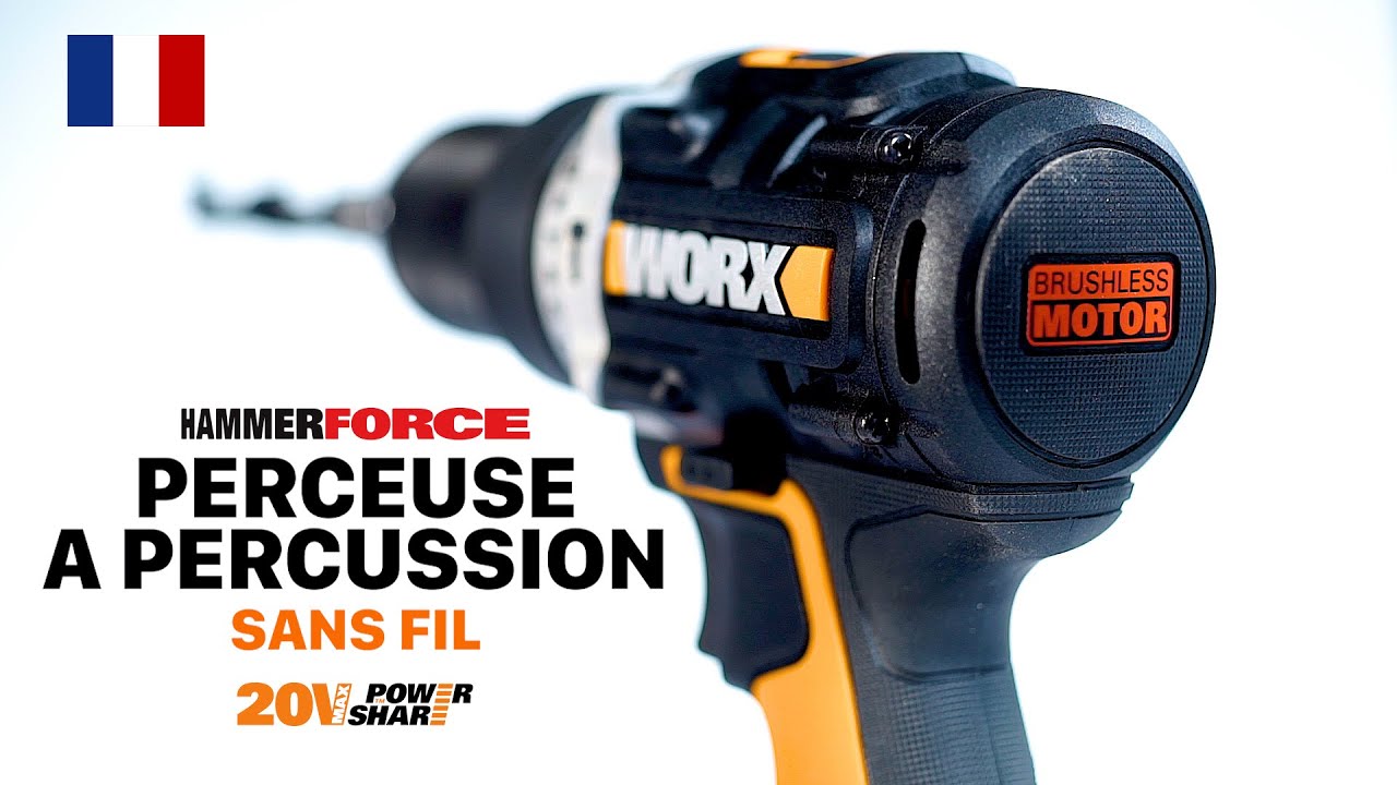 WORX WX352 PERCEUSE A PERCUSSION SANS FIL                  FR
