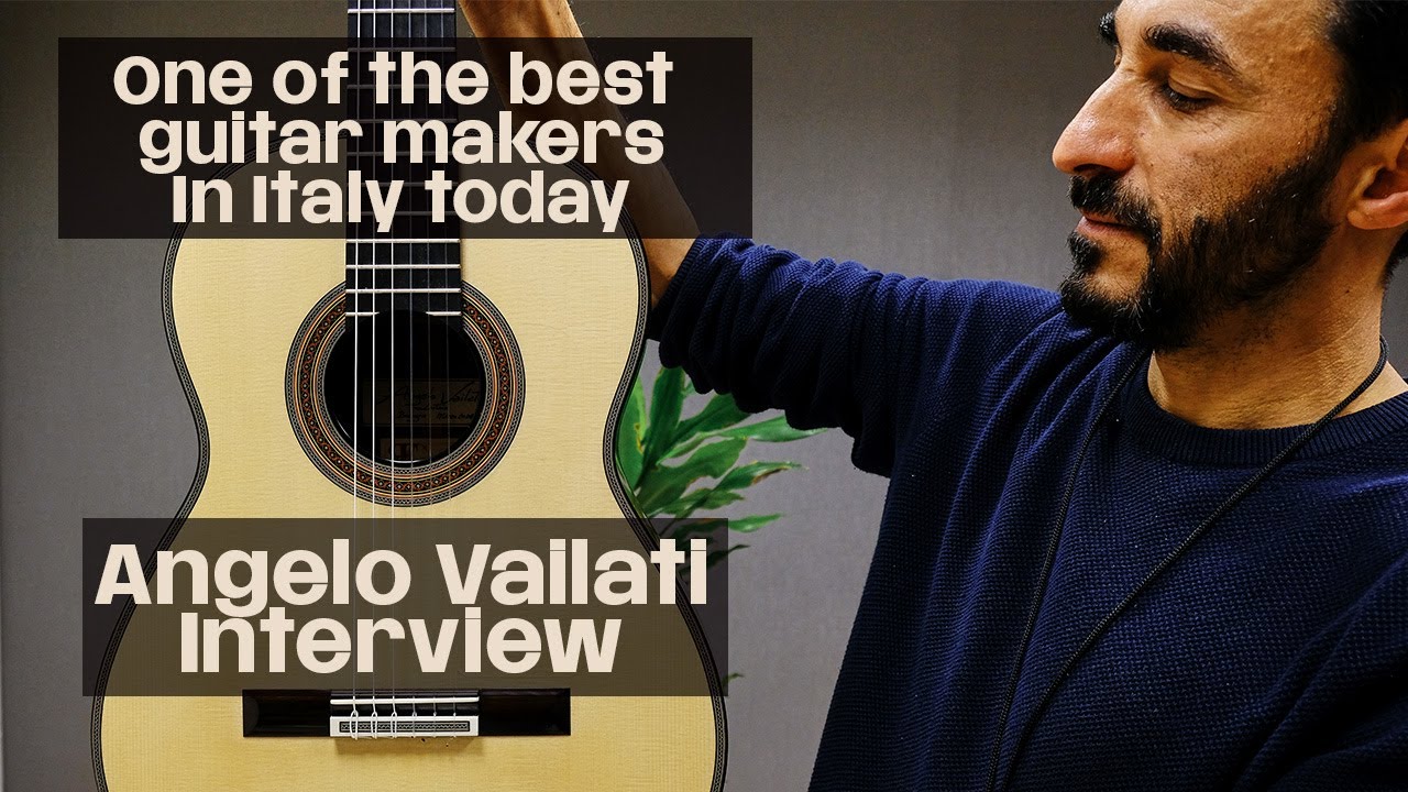 Angelo Vailati. One of the best Italian Guitar Makers Today.