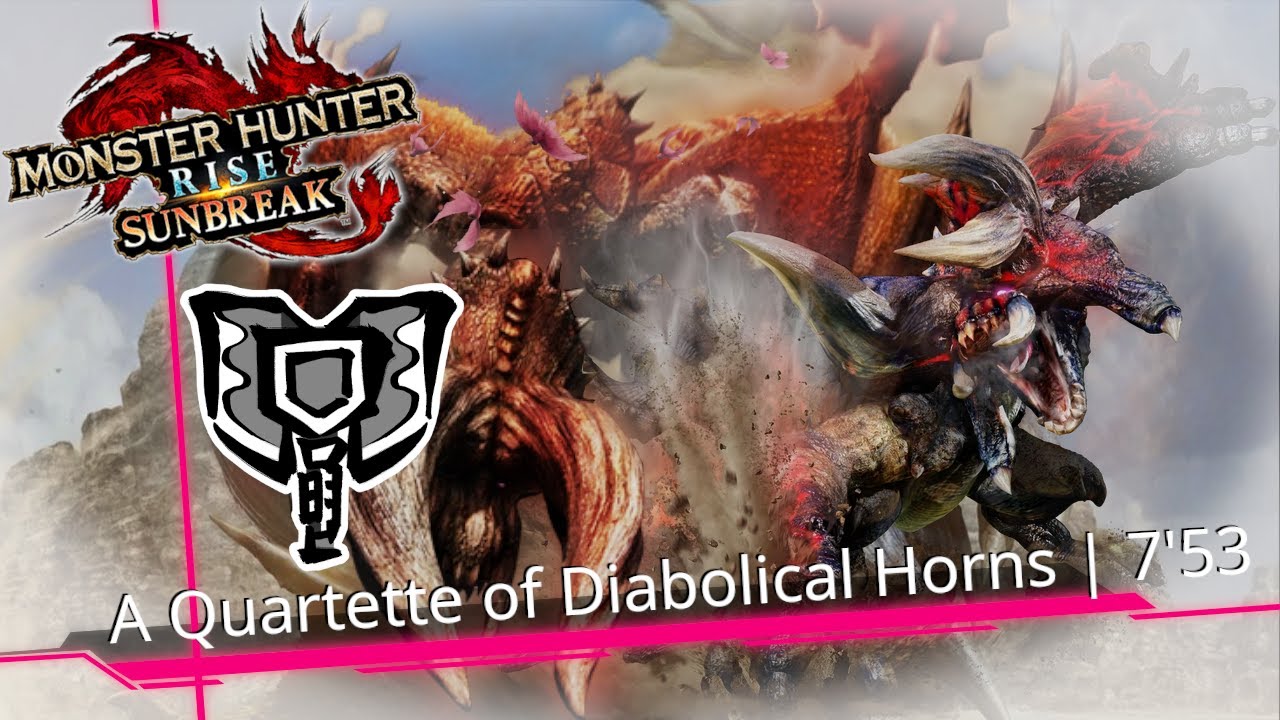 [MHR: Sunbreak] Lvl 300 Diablos & Apex Diablos vs Ice Chargeblade.