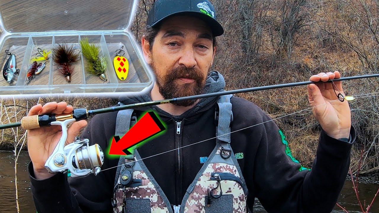 ULTIMATE Rod And Reel Setup For Trout! Hooks Too!