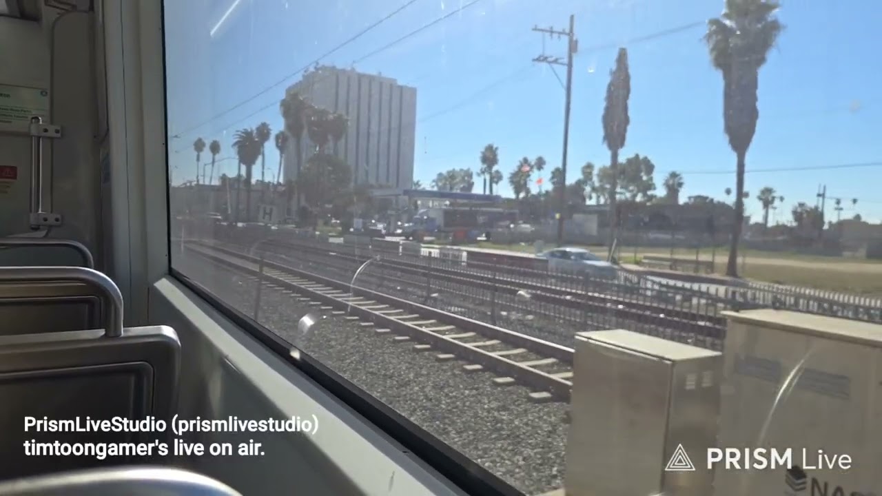 Train Ride In City Los Angeles VOD