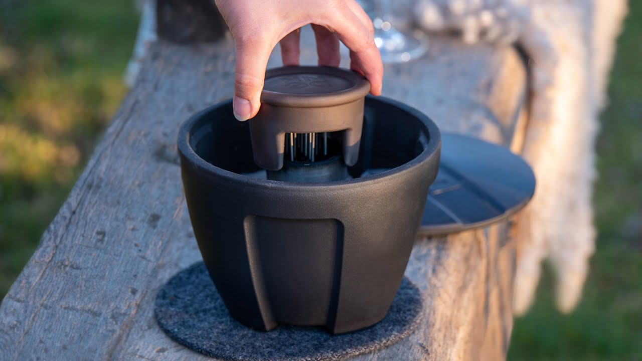 Denk Dochtentrußer für Schmelzfeuer Outdoor