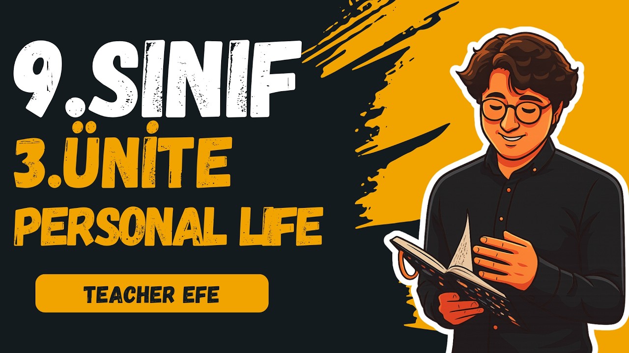 9. Sınıf İngilizce | 3. Ünite | Kelime + Grammar + Soru Çözümü