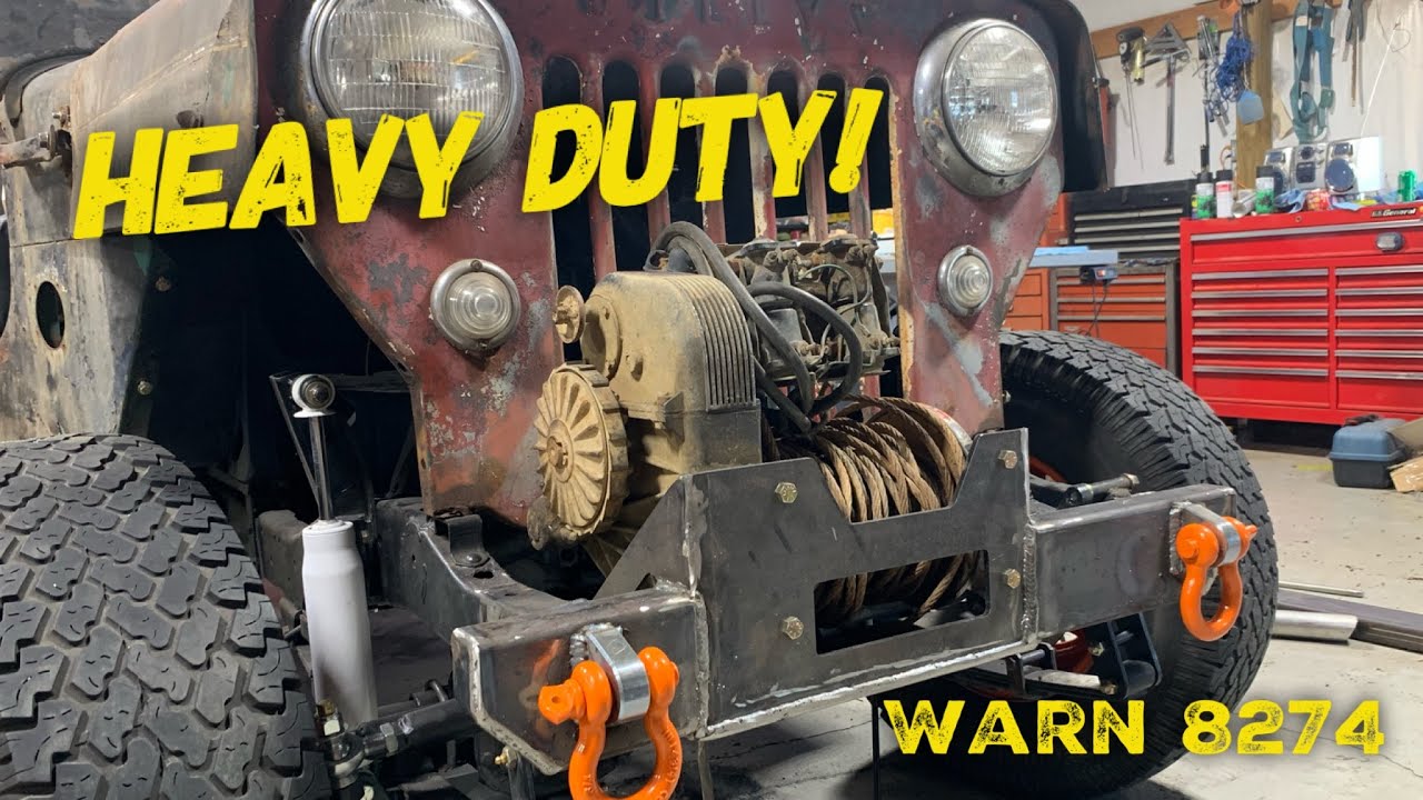 Willys Jeep Custom Front Bumper!