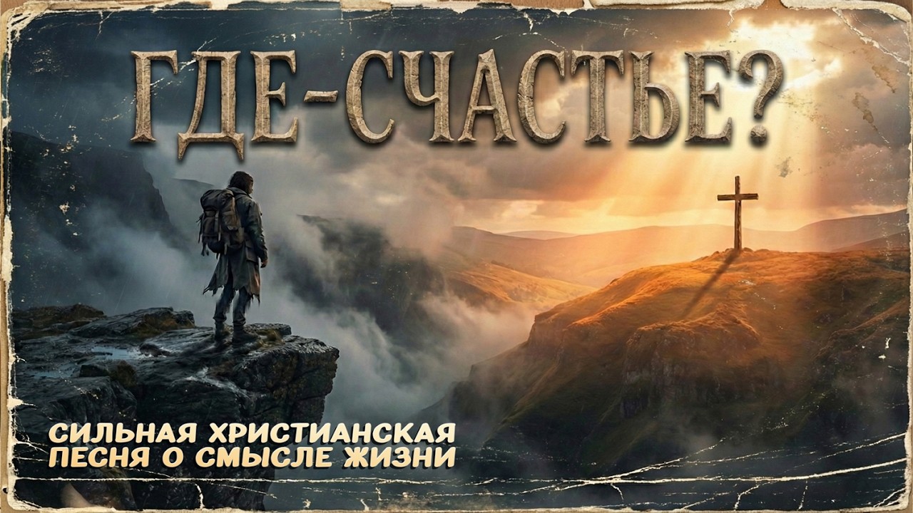 ГДЕ СЧАСТЬЕ? | Сильная христианская песня о смысле жизни