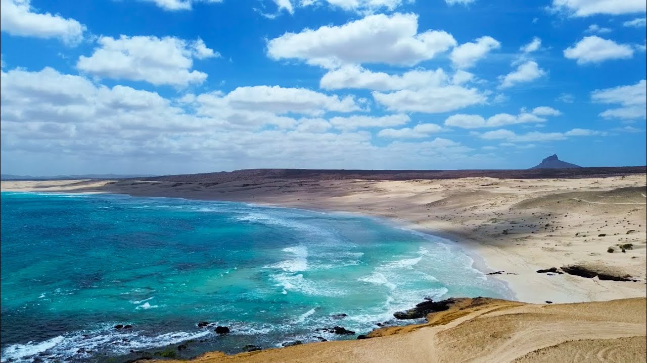 Afryka z drona | Cape Verde | Rezerwat Morro de Areia | kwiecień 2024 | Africa on air