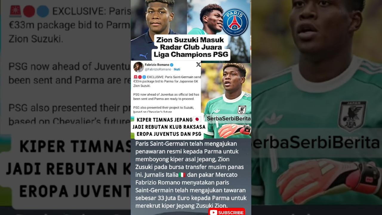 Kiper Timnas Jepang🇯🇵 Jadi Rebutan Raksasa Eropa😱