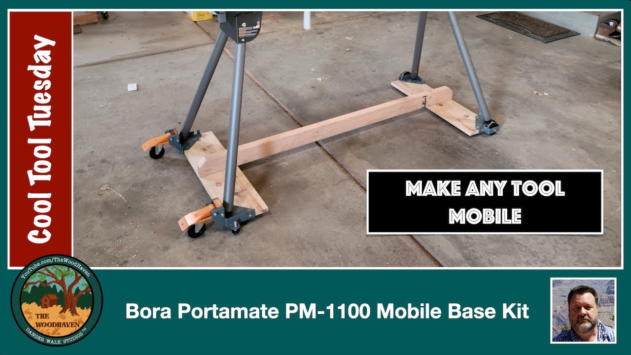 Bora Portamate PM-1100 Mobile Base Kit - Cool Tool Tuesday