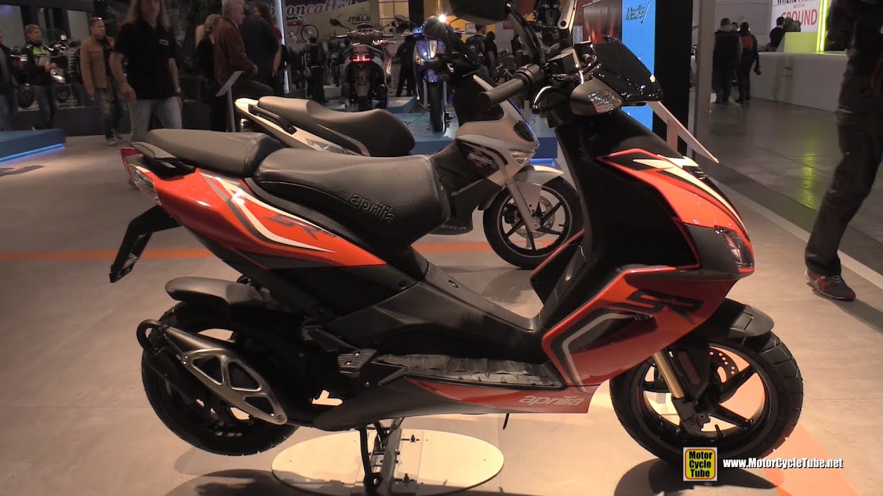 2016 Aprilia SR 50 R  Scooter - Walkaround - 2015 EICMA Milan