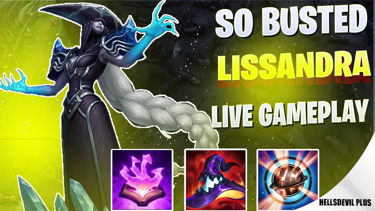 Lissandra Is So Busted... - Wild Rift HellsDevil Plus Gameplay