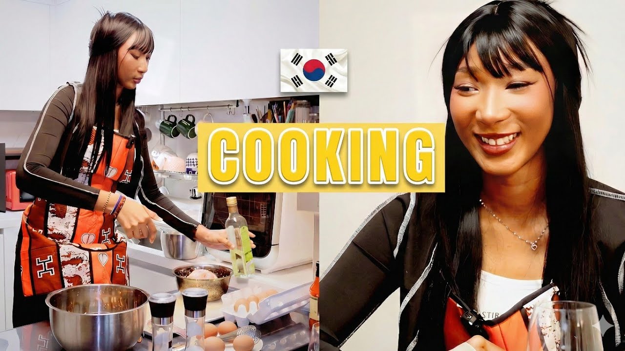MOON 문 , Meilleure rappeuse noire en coree cuisine pour nous , elle parle de ses projets , #moon #문