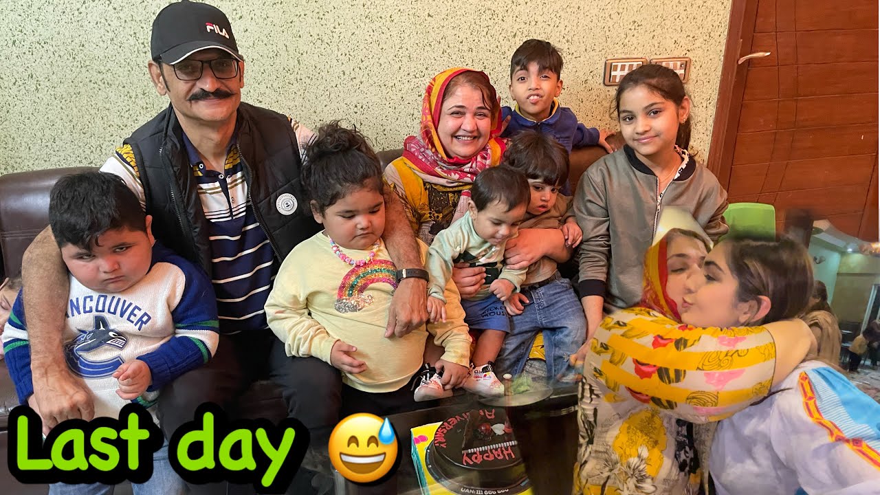 Aj ammi k ghar last day 😅 | Choti Si Celebration | Haim & Parishay Khan | VLOG 139