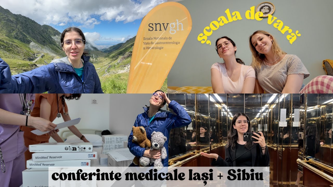 Am participat la 2 conferințe medicale + traseu pe Transfăgărășan🌲