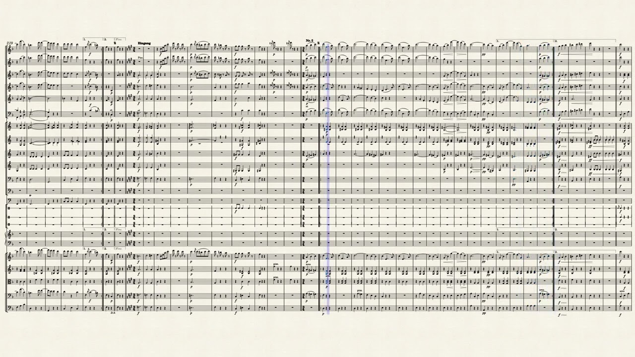 Johann Strauss II - The Blue Danube, Op. 314 for Orchestra (MuseScore)