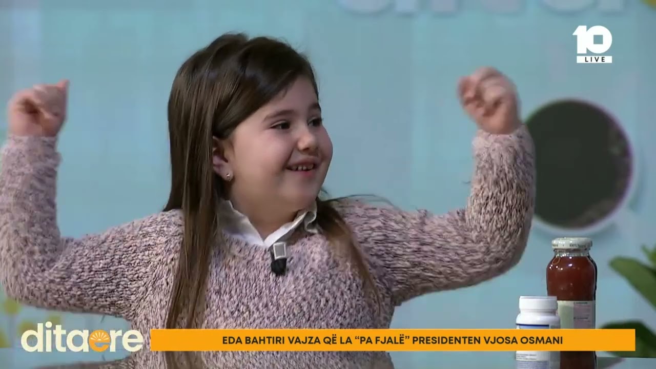 Eda Bahtiri vajza që la 
