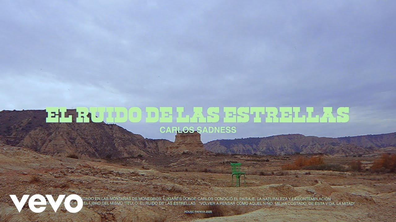 Carlos Sadness - El Ruido De Las Estrellas (Lyric Video)