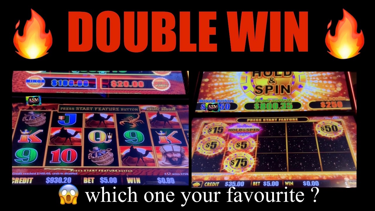 🔥 DOUBLE WIN 🔥 WHICH ONE YOUR FAVOURITE SLOT MACHINE ?