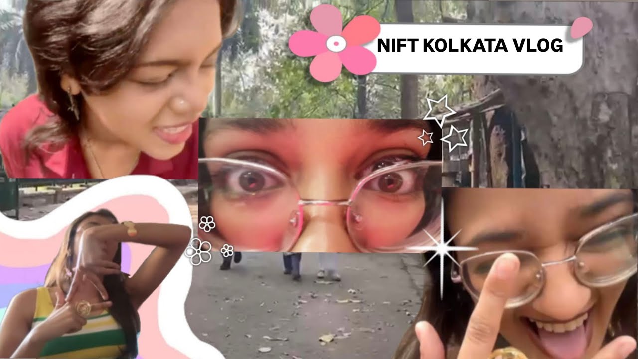 NIFT Kolkata Vlog | full on vlogging after long time SPECTRUM was hectic 😭🤙