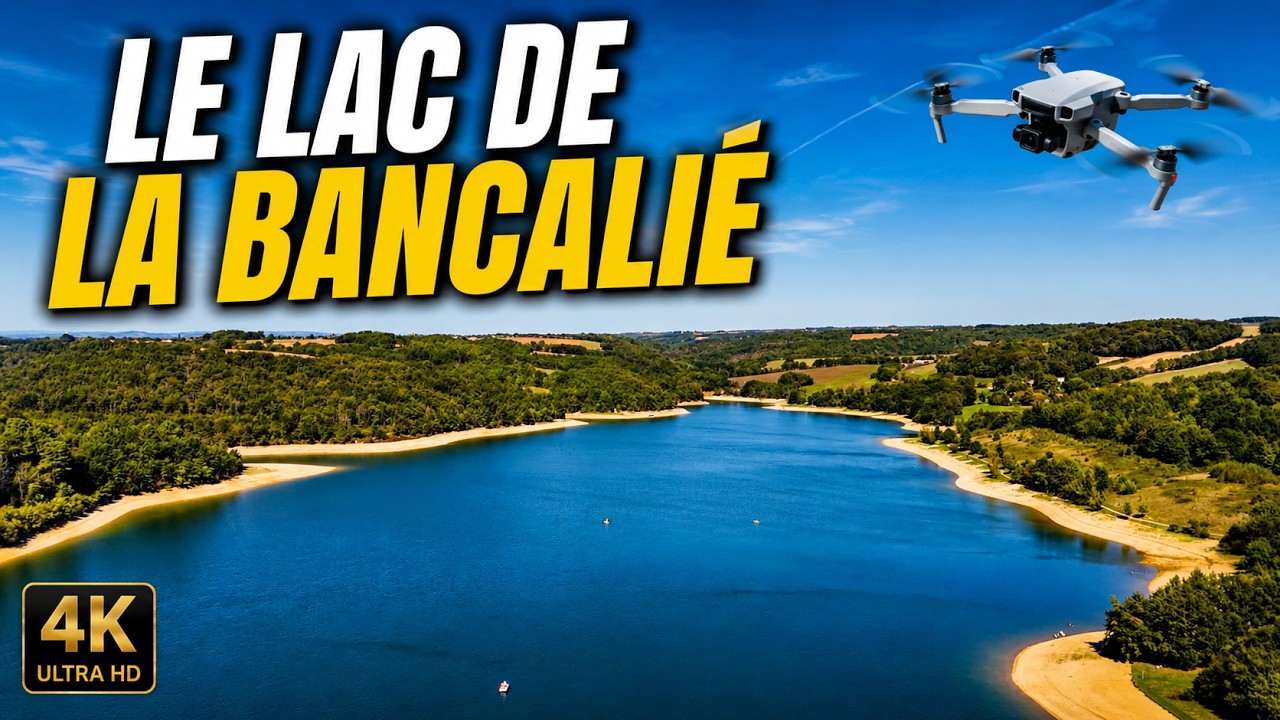 Le lac de la Bancalié (Tarn)