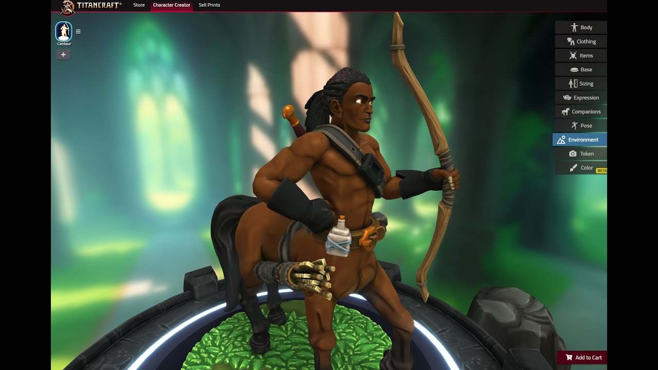 TitanCraft D&D Harbinger Set (17) Centaur - Rare