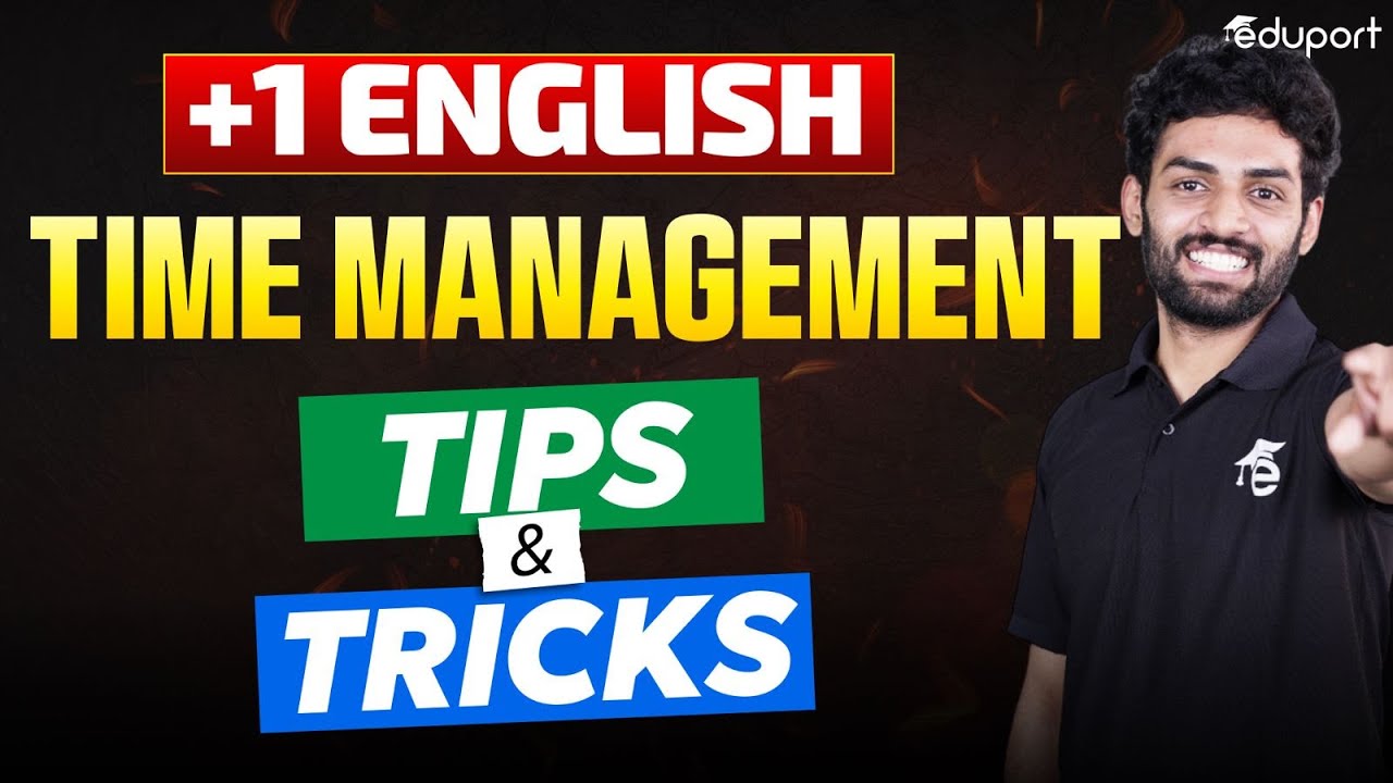 Plus One English | Exam Tips and Tricks | Public Exam 2025 | Eduport Plus One