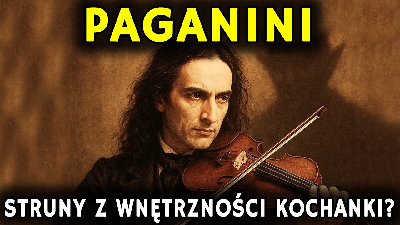Paganini &mdash; Skrzypek, kt&oacute;ry grał jak diabeł i doprowadzał tłumy do szaleństwa!