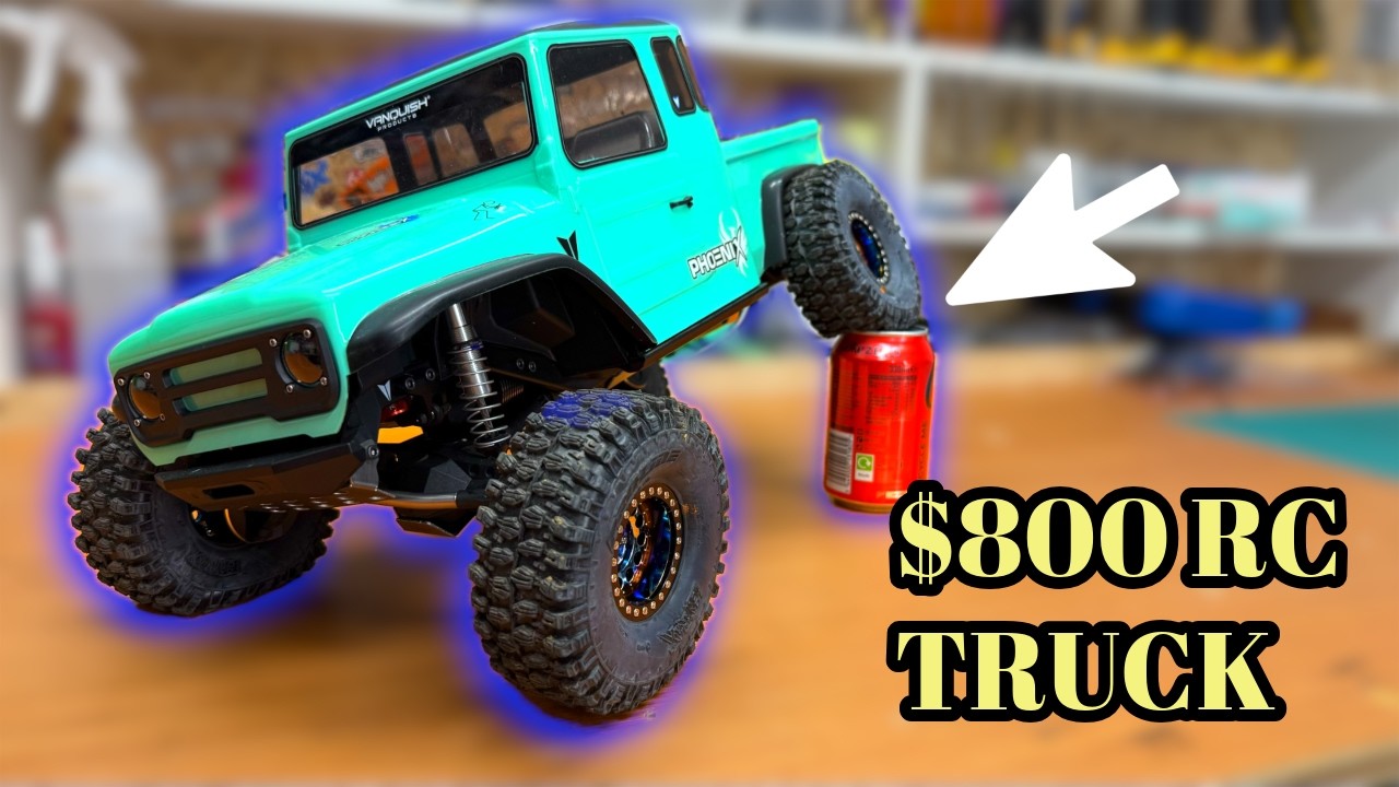 $800 RC Crawler Beast - Worth every Penny ?!!!! Vanquish VS-410