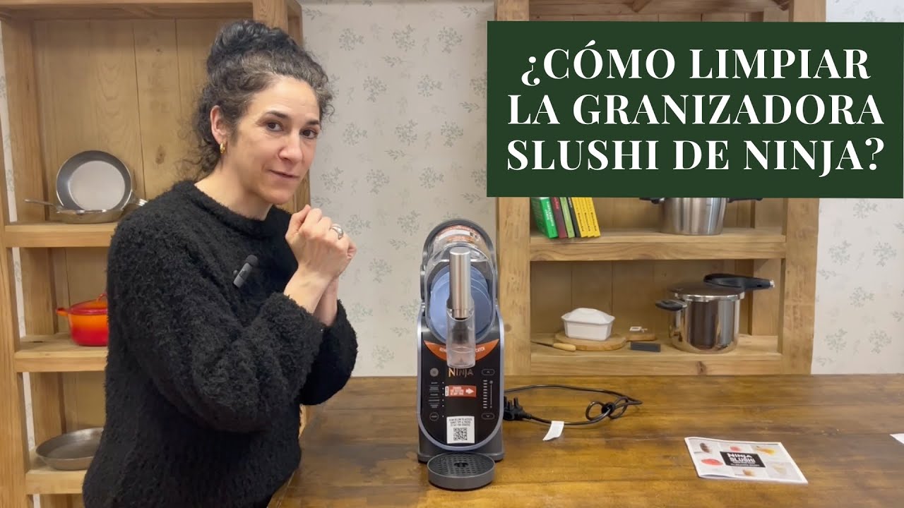 ¿Cómo limpiar la Granizadora Slushi de Ninja?