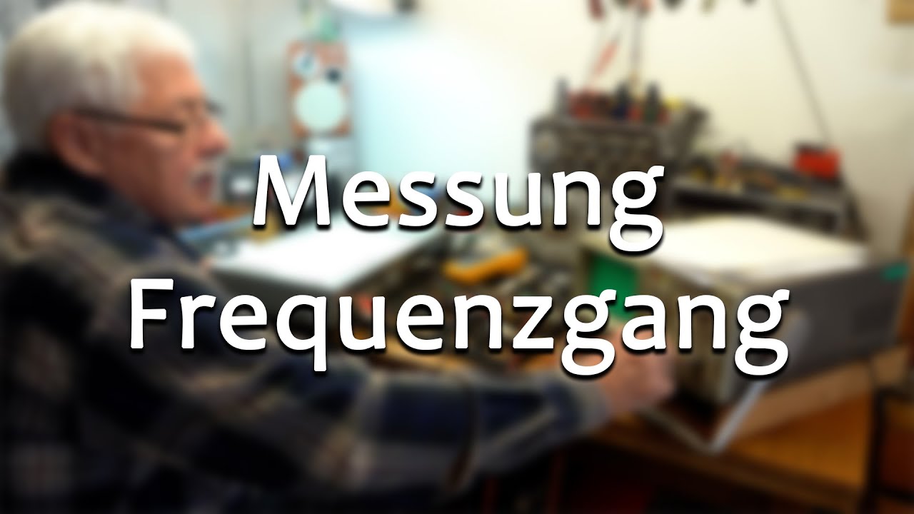 Frequenzgangmessung eines Verstärkers || Meister Jambo