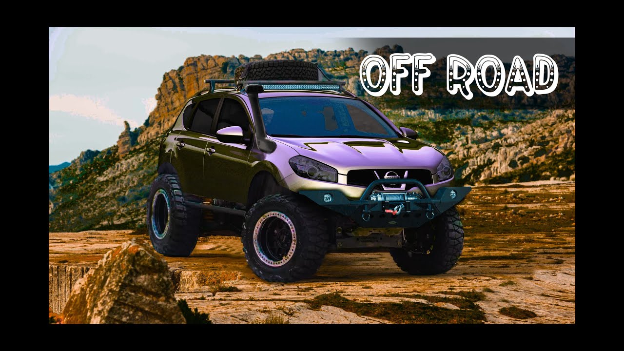 Nissan Qashqai 2010// EXTREME VIRTUAL TUNING Timelapse (Photoshop Render)
