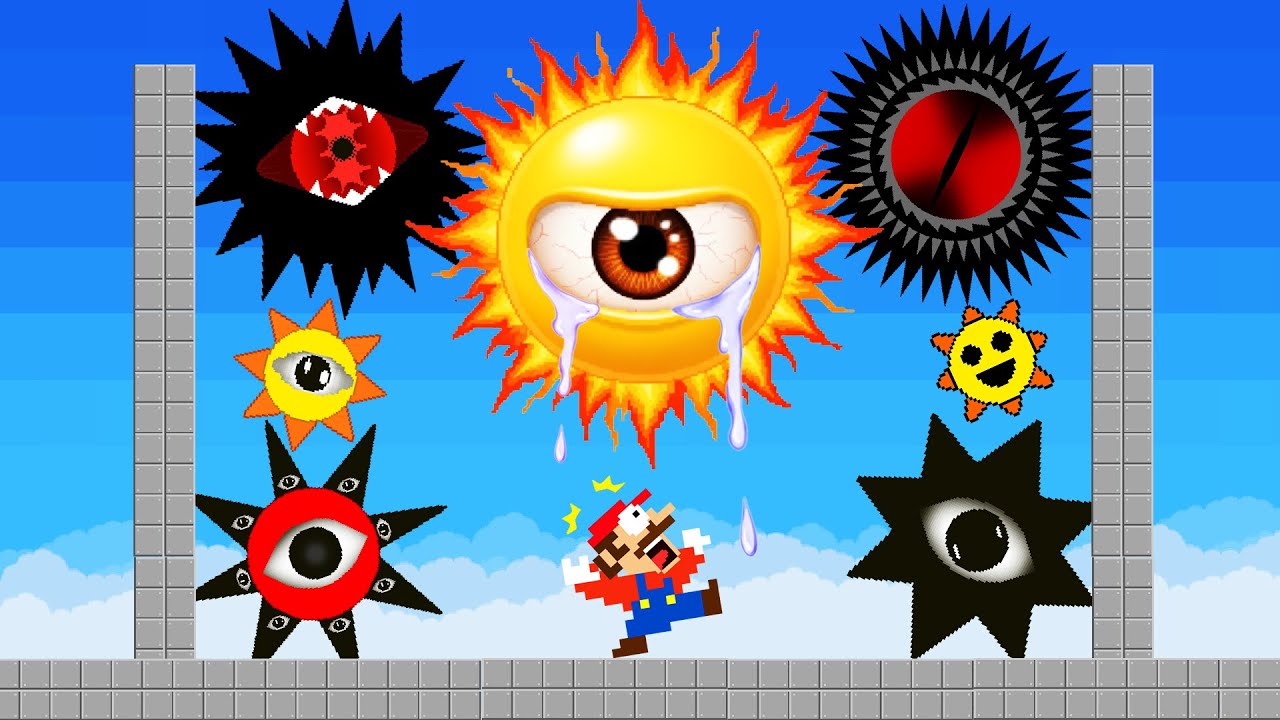 Mario vs Suika | Mr.Sun PHASE 1 HEARTBROKEN STORY! (Sprunki Compliation)