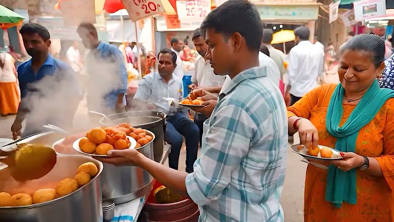 Life on Indian Streets 🇮🇳 | Food, People & Daily Chaos