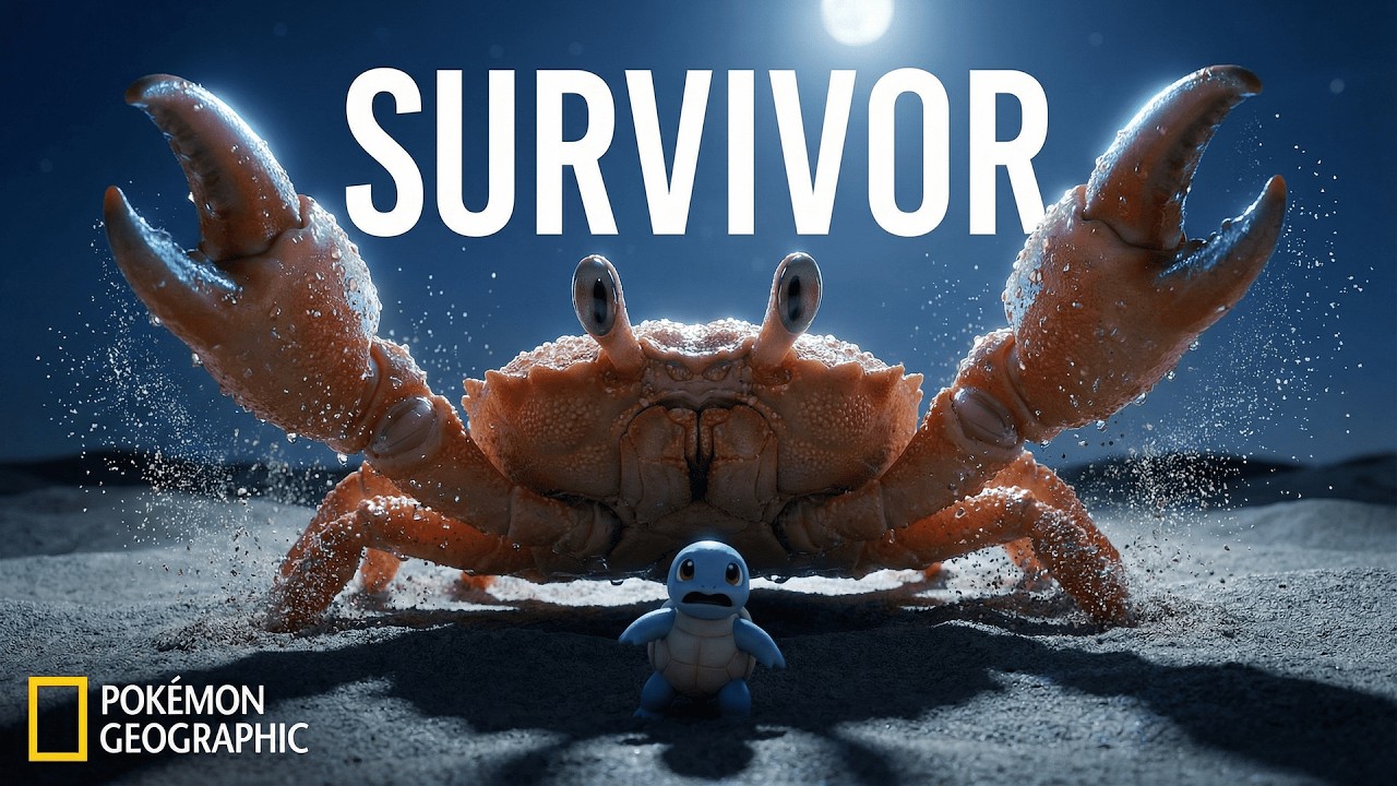 If Pokémon Were REAL: The Brutal Life of a Squirtle (4K Documentary)