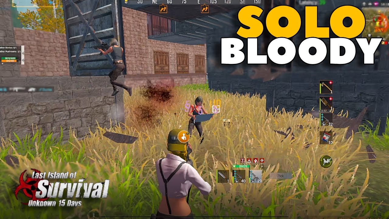 They thought it would be easy to Raid me | SOLO BLOODY | Last island of survival