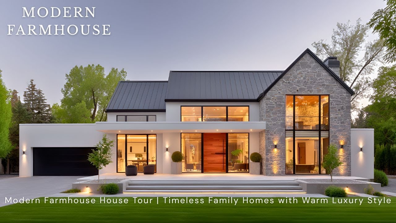 Modern Farmhouse Design Ideas for Families | Warm, Inviting & Luxuriously Practical Homes