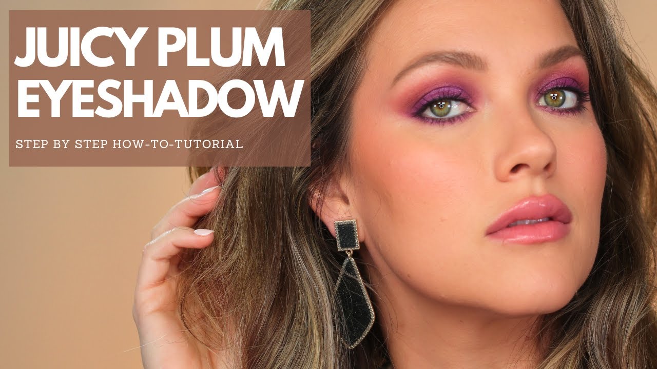 Purple Plum Makeup for Green Eyes - Enhance Your Eye Color