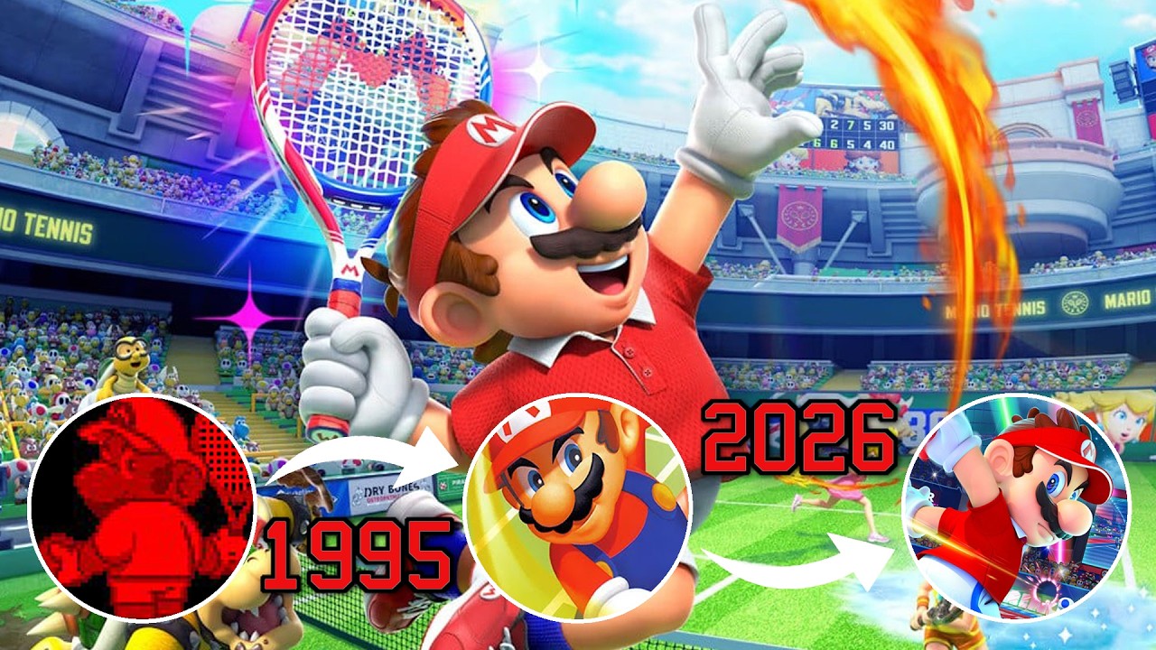 Mario Tennis 1995 - 2026 | Game Evolution