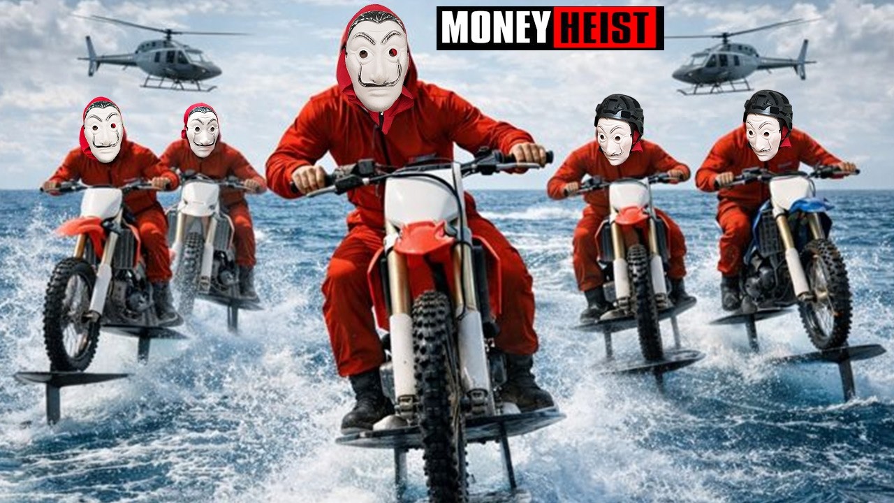 PARKOUR VS MONEY HEIST! 6 | BAD GUYS: NO ESCAPE, When the Sea Becomes a Road (BELLA CIAO) Epic POV