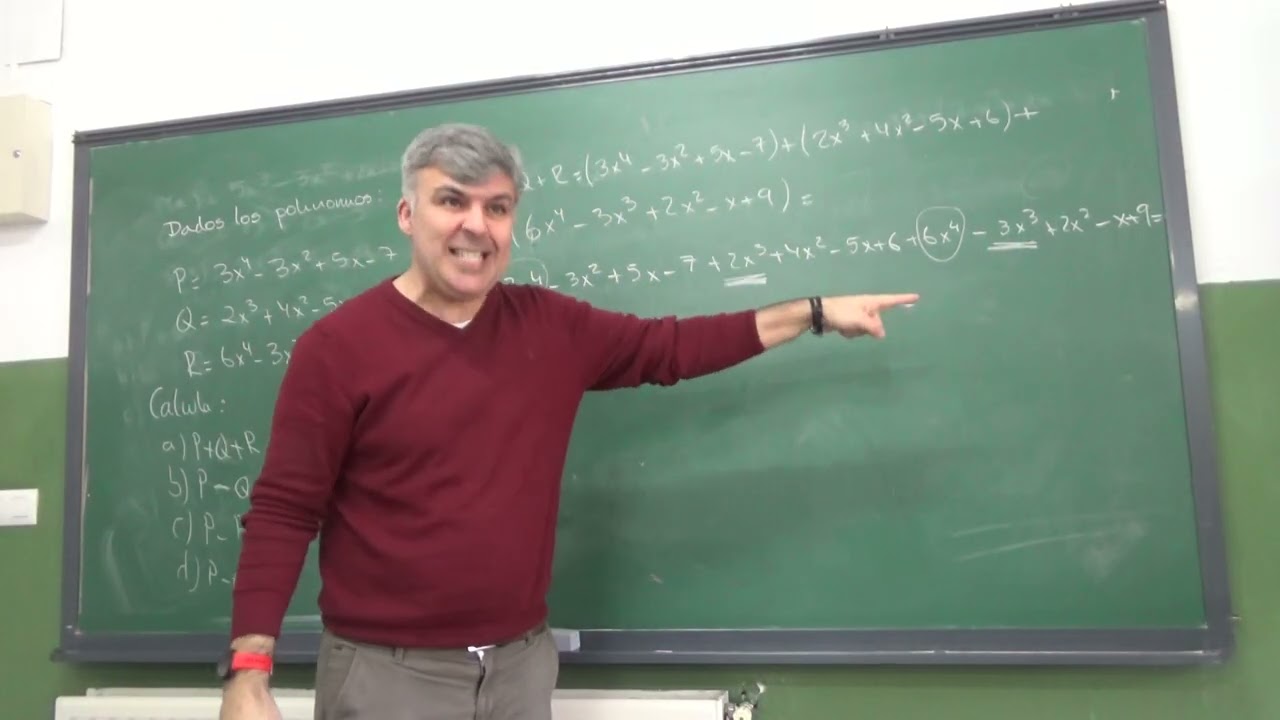 Operaciones con polinomios
